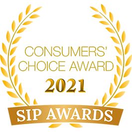 Consumers' Choice Award 2021 SIP Awards