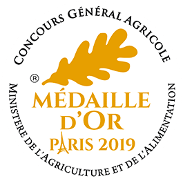 Médaille Or 2019 Concours Général Agricole