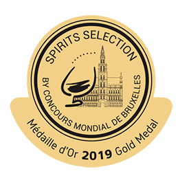 Médaille Or 2019 Concours Mondial de Bruxelles