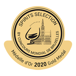 Médaille Or 2020 Concours Mondial de Bruxelles
