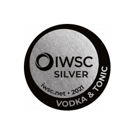 Médaille Argent 2021 IWSC Vodka & Tonic