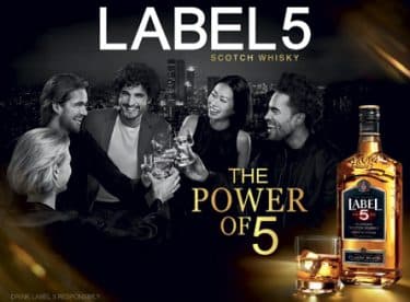 Scotch Whisky LABEL 5