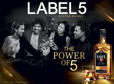 Scotch Whisky LABEL 5